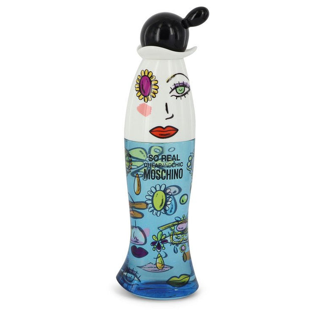 Cheap & Chic So Real Eau De Toilette Spray (Tester) By Moschino 3.4 oz Eau De Toilette Spray Eau De Toilette Spray (Tester) for women product image