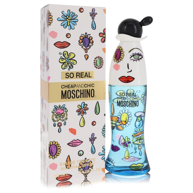 Cheap & Chic So Real Eau De Toilette Spray By Moschino 3.4 oz Eau De Toilette Spray Eau De Toilette Spray for women product image