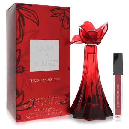 Christian Siriano Ooh La Rouge Eau De Parfum Spray + 0.21 Oz Red Lip Gloss By Christian Siriano 3.4 oz Eau De Parfum Spray + 0.21 oz Red Lip Gloss Eau De Parfum Spray + 0.21 Oz...