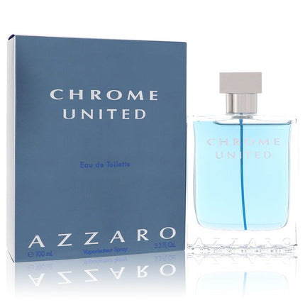Chrome United Eau De Toilette Spray By Azzaro 3.4 oz Eau De Toilette Spray Eau De Toilette Spray for men product image