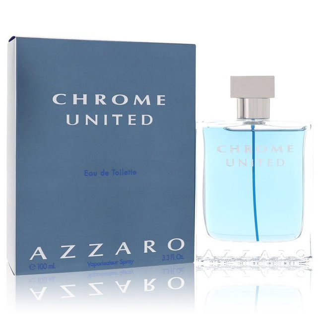 Chrome United Eau De Toilette Spray By Azzaro 3.4 oz Eau De Toilette Spray Eau De Toilette Spray for men product image