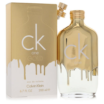 Ck One Gold Eau De Toilette Spray (Unisex) By Calvin Klein 6.7 oz Eau De Toilette Spray Eau De Toilette Spray (Unisex) unisex fragrance product image