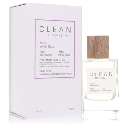 Clean Reserve Velvet Flora Eau De Parfum Spray By Clean 3.4 oz Eau De Parfum Spray Eau De Parfum Spray for women product image