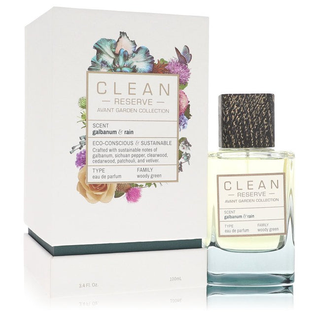 Clean Reserve Galbanum & Rain Eau De Parfum Spray (Unisex) By Clean 3.4 oz Eau De Parfum Spray Eau De Parfum Spray (Unisex) unisex fragrance product image