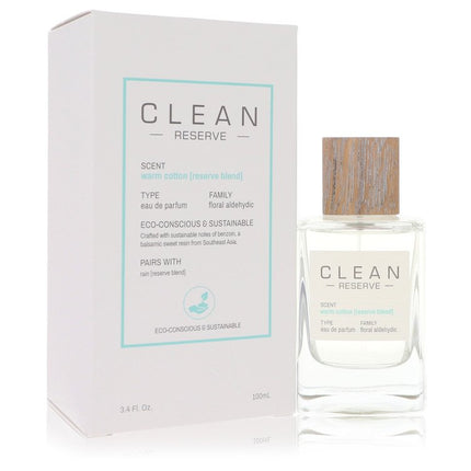 Clean Reserve Warm Cotton Eau De Parfum Spray By Clean 3.4 oz Eau De Parfum Spray Eau De Parfum Spray for women product image