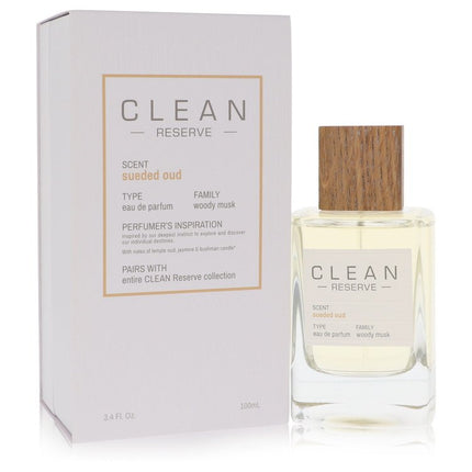 Clean Sueded Oud Eau De Parfum Spray By Clean 3.4 oz Eau De Parfum Spray Eau De Parfum Spray for women product image