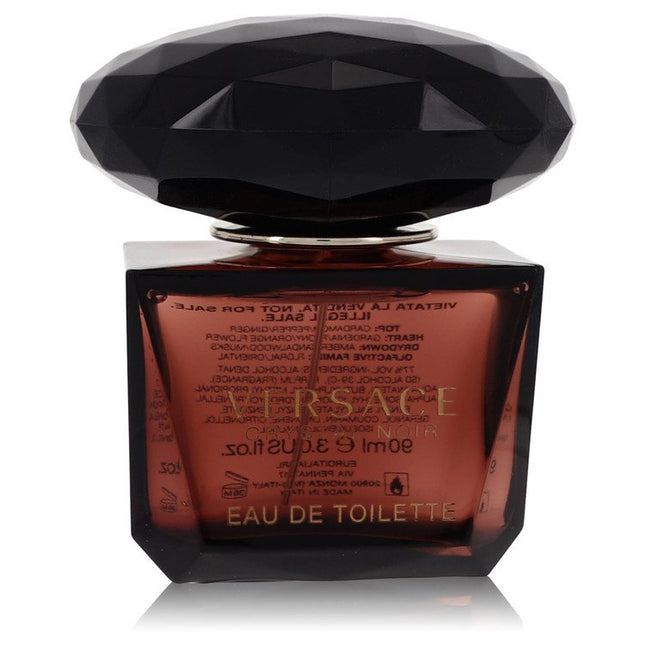 Crystal Noir Eau De Toilette Spray (Tester) By Versace 3 oz Eau De Toilette Spray Eau De Toilette Spray (Tester) for women product image