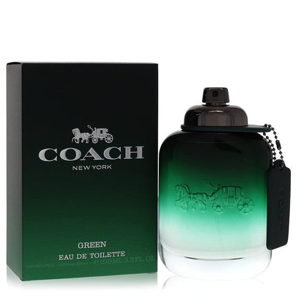 Coach Green Eau De Toilette Spray By Coach 3.3 oz Eau De Toilette Spray Eau De Toilette Spray for men product image
