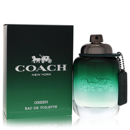 Coach Green Eau De Toilette Spray By Coach 2 oz Eau De Toilette Spray Eau De Toilette Spray for men product image