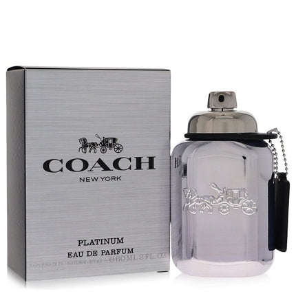 Coach Platinum Eau De Parfum Spray By Coach 2 oz Eau De Parfum Spray Eau De Parfum Spray for men product image