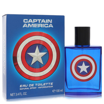 Captain America Eau De Toilette Spray By Marvel 3.4 oz Eau De Toilette Spray Eau De Toilette Spray for men product image