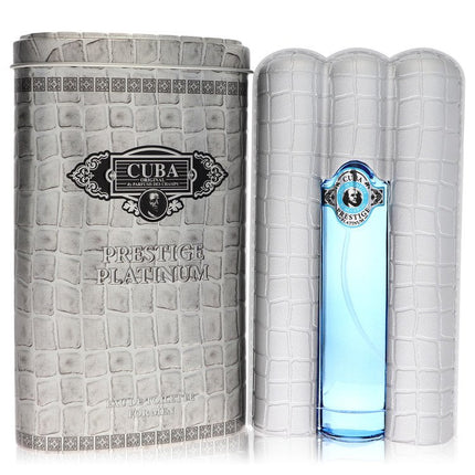 Cuba Prestige Platinum Eau De Toilette Spray By Fragluxe 3 oz Eau De Toilette Spray Eau De Toilette Spray for men product image