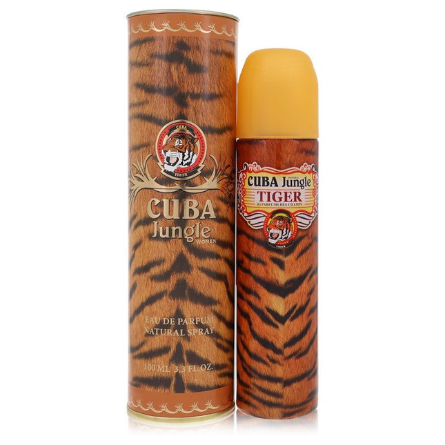Cuba Jungle Tiger Eau De Parfum Spray By Fragluxe 3.4 oz Eau De Parfum Spray Eau De Parfum Spray for women product image