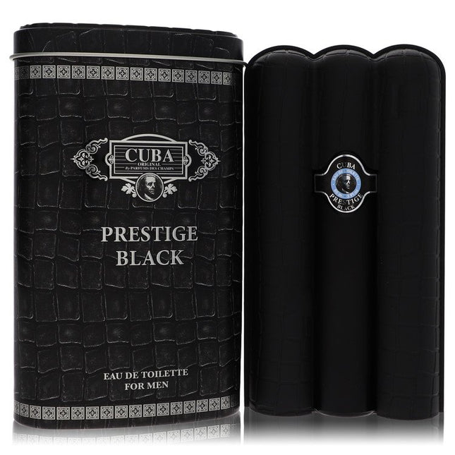 Cuba Prestige Black Eau De Toilette Spray By Fragluxe 3 oz Eau De Toilette Spray Eau De Toilette Spray for men product image