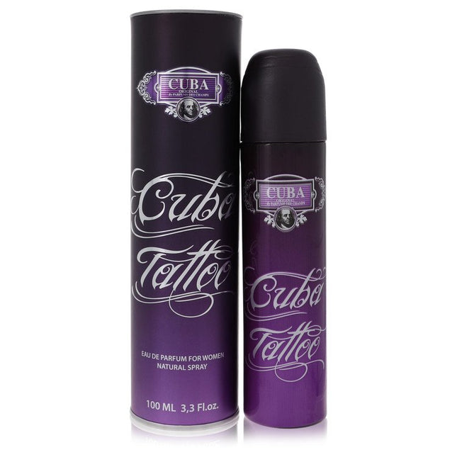 Cuba Tattoo Eau De Parfum Spray By Fragluxe 3.4 oz Eau De Parfum Spray Eau De Parfum Spray for women product image