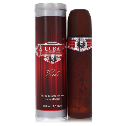 Cuba Red Eau De Toilette Spray By Fragluxe 3.4 oz Eau De Toilette Spray Eau De Toilette Spray for men product image