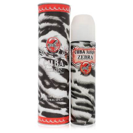 Cuba Jungle Zebra Eau De Parfum Spray By Fragluxe 3.4 oz Eau De Parfum Spray Eau De Parfum Spray for women product image
