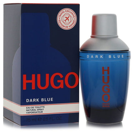 Dark Blue Eau De Toilette Spray By Hugo Boss 2.5 oz Eau De Toilette Spray Eau De Toilette Spray for men product image