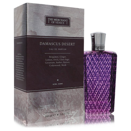 Merchant Of Venice Damascus Desert Eau De Parfum Spray By The Merchant Of Venice 3.4 oz Eau De Parfum Spray Eau De Parfum Spray for men product image