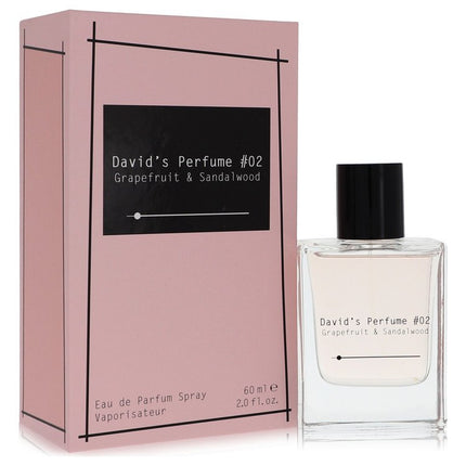 David'S Perfume #02 Grapefruit & Sandalwood Eau De Parfum Spray (Unisex) By David Dobrik 2 oz Eau De Parfum Spray Eau De Parfum Spray (Unisex) unisex fragrance product image