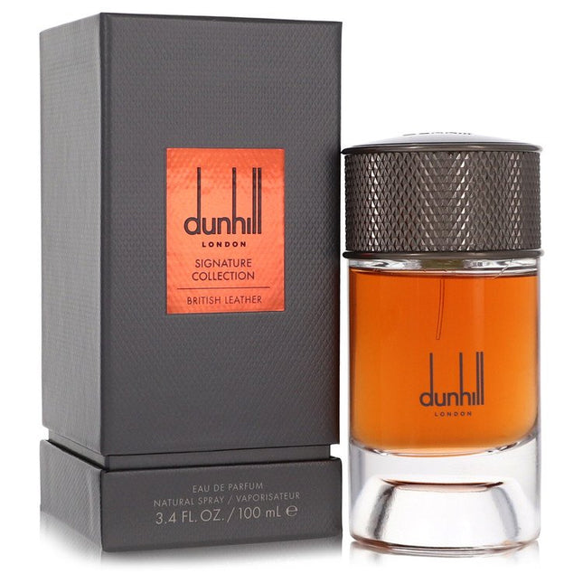 Dunhill British Leather Eau De Parfum Spray By Alfred Dunhill 3.4 oz Eau De Parfum Spray Eau De Parfum Spray for men product image
