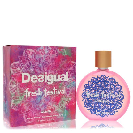 Desigual Fresh Festival Eau De Toilette Spray By Desigual 3.4 oz Eau De Toilette Spray Eau De Toilette Spray for women product image
