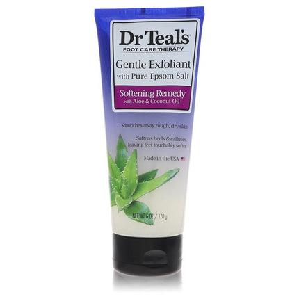 Dr Teal'S Gentle Exfoliant With Pure Epson Salt Gentle Exfoliant With Pure Epsom Salt Softening Remedy With Aloe & Coconut Oil (Unisex) By Dr Teal'S 6 oz Gentle Exfoliant with...