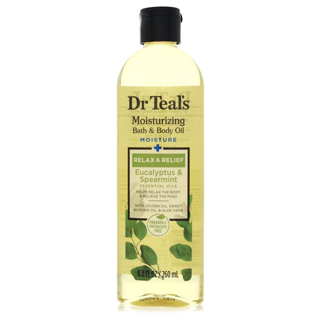Dr Teal'S Bath Additive Eucalyptus Oil Pure Epson Salt Body Oil Relax & Relief With Eucalyptus & Spearmint By Dr Teal'S 8.8 oz Pure Epson Salt Body Oil Relax & Relief with...
