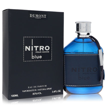 Dumont Nitro Blue Eau De Parfum Spray By Dumont Paris 3.4 oz Eau De Parfum Spray Eau De Parfum Spray for men product image