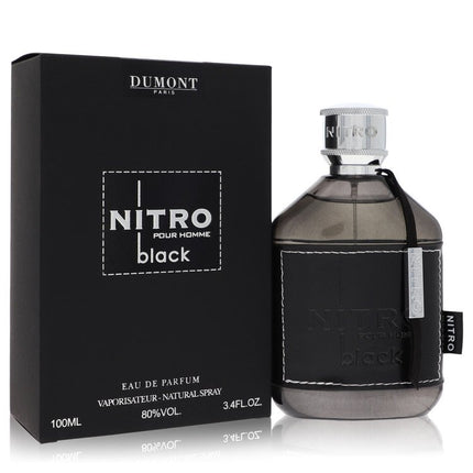 Dumont Nitro Black Eau De Parfum Spray By Dumont Paris 3.4 oz Eau De Parfum Spray Eau De Parfum Spray for men product image