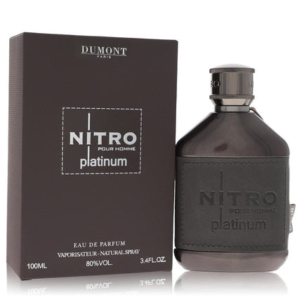 Dumont Nitro Platinum Eau De Parfum Spray By Dumont Paris 3.4 oz Eau De Parfum Spray Eau De Parfum Spray for men product image