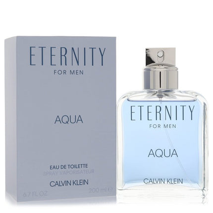 Eternity Aqua Eau De Toilette Spray By Calvin Klein 6.7 oz Eau De Toilette Spray Eau De Toilette Spray for men product image