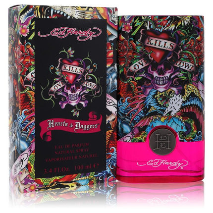 Ed Hardy Hearts & Daggers Eau De Parfum Spray By Christian Audigier 3.4 oz Eau De Parfum Spray Eau De Parfum Spray for women product image