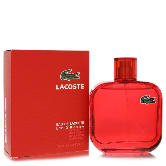 Lacoste Eau De Lacoste L.12.12 Rouge Eau De Toilette Spray By Lacoste 3.3 oz Eau De Toilette Spray Eau De Toilette Spray for men product image