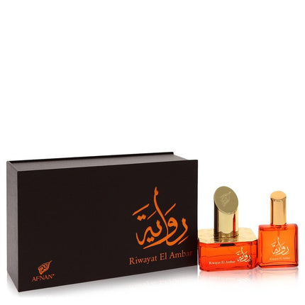 Riwayat El Ambar Eau De Parfum Spray + Free .67 Oz Travel EDP Spray By Afnan 1.7 oz Eau De Parfum Spray + Free .67 oz Travel EDP Spray Eau De Parfum Spray + Free .67 Oz Travel...