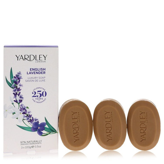 English Lavender 3 X 3.5 Oz Soap By Yardley London 3.5 oz 3 x 3.5 oz Soap 3 X 3.5 Oz Soap for women product image