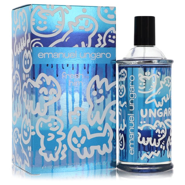 Emanuel Ungaro Fresh For Him Eau De Toilette Spray By Ungaro 3.4 oz Eau De Toilette Spray Eau De Toilette Spray for men product image