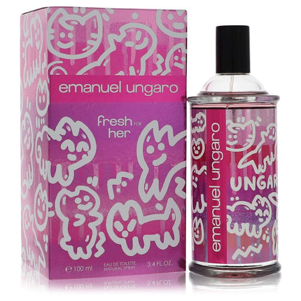 Emanuel Ungaro Fresh For Her Eau De Toilette Spray By Ungaro 3.4 oz Eau De Toilette Spray Eau De Toilette Spray for women product image