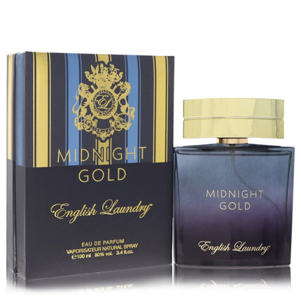 English Laundry Midnight Gold Eau De Parfum Spray By English Laundry 3.4 oz Eau De Parfum Spray Eau De Parfum Spray for men product image