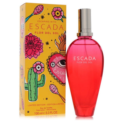 Escada Flor Del Sol Eau De Toilette Spray (Limited Edition) By Escada 3.4 oz Eau De Toilette Spray Eau De Toilette Spray (Limited Edition) for women product image