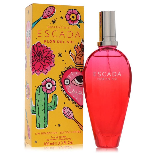 Escada Flor Del Sol Eau De Toilette Spray (Limited Edition) By Escada 3.4 oz Eau De Toilette Spray Eau De Toilette Spray (Limited Edition) for women product image