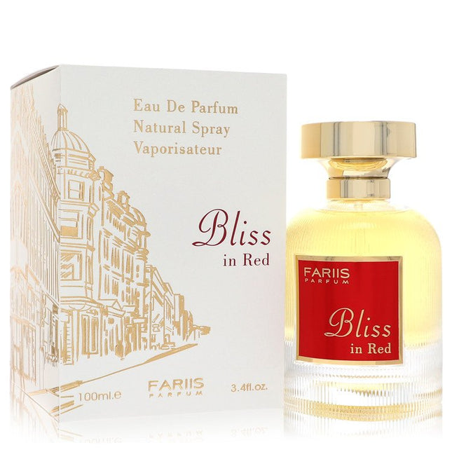 Fariis Bliss In Red Eau De Parfum Spray (Unisex) By Fariis Parfum 3.4 oz Eau De Parfum Spray Eau De Parfum Spray (Unisex) unisex fragrance product image