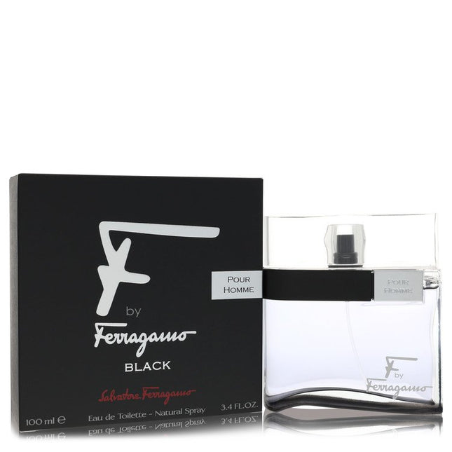 F Black Eau De Toilette Spray By Salvatore Ferragamo 3.4 oz Eau De Toilette Spray Eau De Toilette Spray for men product image