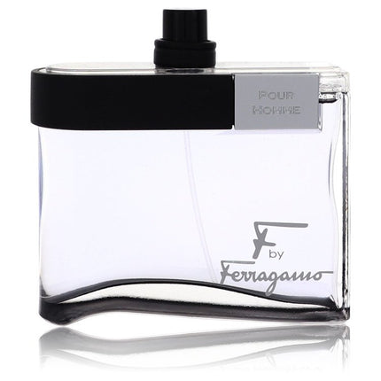 F Black Eau De Toilette Spray (Tester) By Salvatore Ferragamo 3.4 oz Eau De Toilette Spray Eau De Toilette Spray (Tester) for men product image