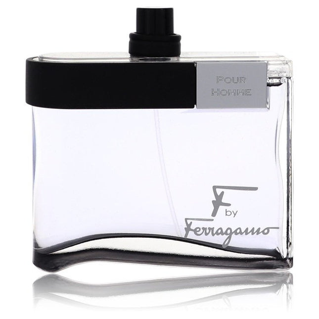 F Black Eau De Toilette Spray (Tester) By Salvatore Ferragamo 3.4 oz Eau De Toilette Spray Eau De Toilette Spray (Tester) for men product image