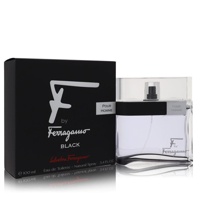 F Black Eau De Toilette Spray By Salvatore Ferragamo 1.7 oz Eau De Toilette Spray Eau De Toilette Spray for men product image