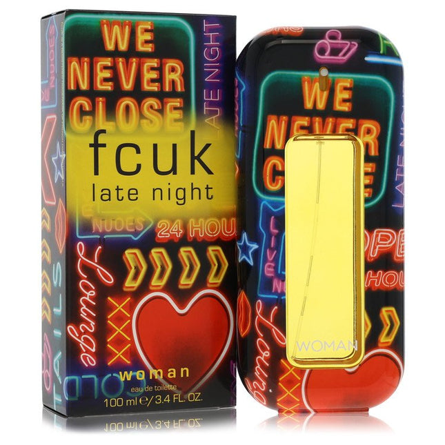 Fcuk Late Night Eau De Toilette Spray By French Connection 3.4 oz Eau De Toilette Spray Eau De Toilette Spray for women product image