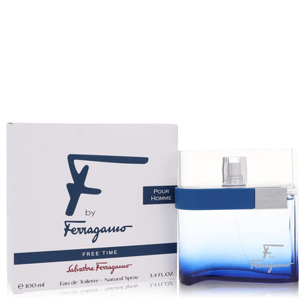 F Free Time Eau De Toilette Spray By Salvatore Ferragamo 3.4 oz Eau De Toilette Spray Eau De Toilette Spray for men product image