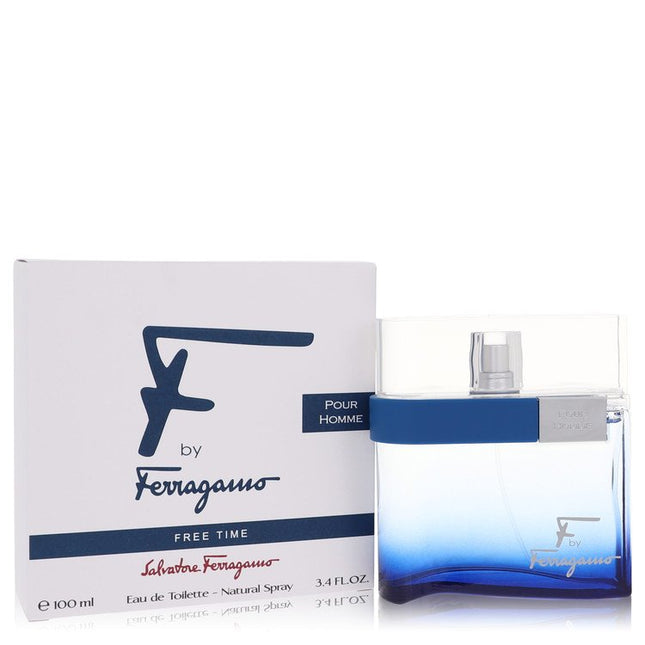 F Free Time Eau De Toilette Spray By Salvatore Ferragamo 3.4 oz Eau De Toilette Spray Eau De Toilette Spray for men product image