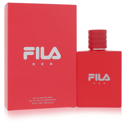 Fila Red Eau De Toilette Spray By Fila 3.4 oz Eau De Toilette Spray Eau De Toilette Spray for men product image